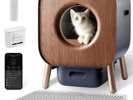 PAWBBY P1 Ultra caja de arena autolimpiante con app para gatos